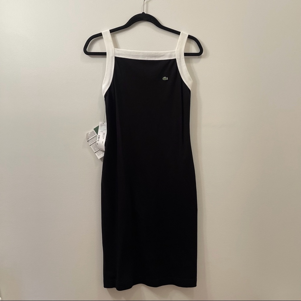 NWT Y2K Lacoste Bodycon Dress